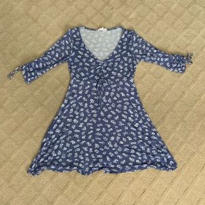 Periwinkle Floral Dress